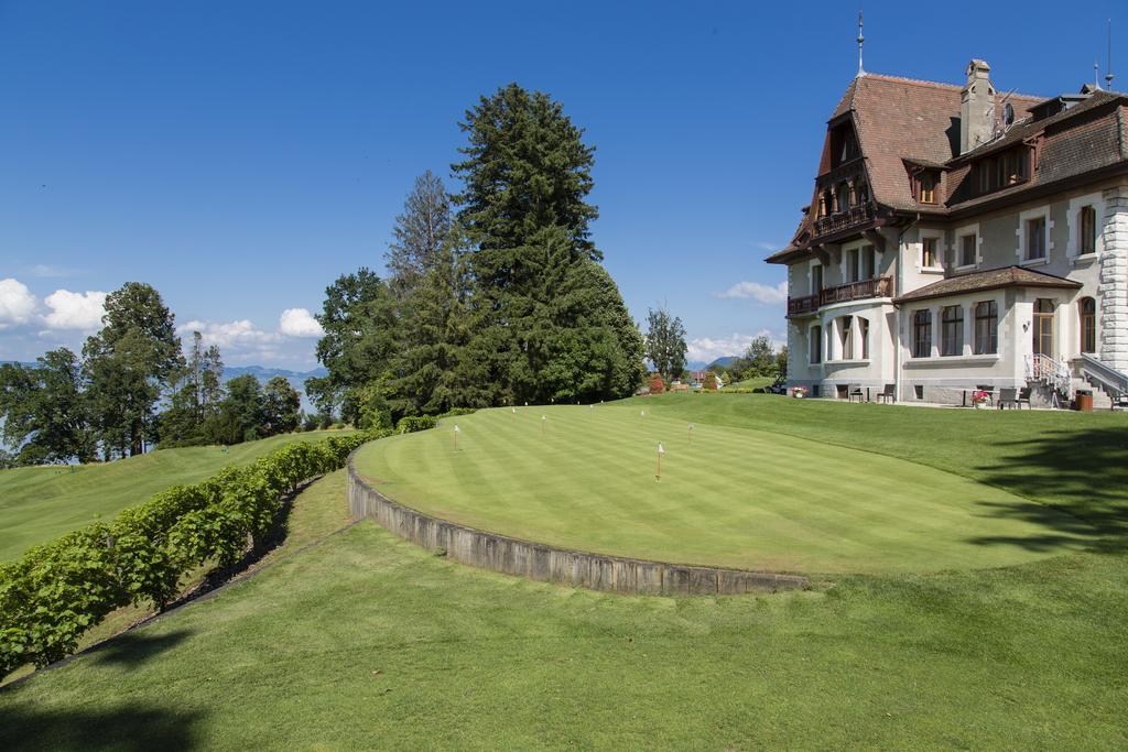 Bed and Breakfast Le Manoir Du Golf Publier Exterior foto