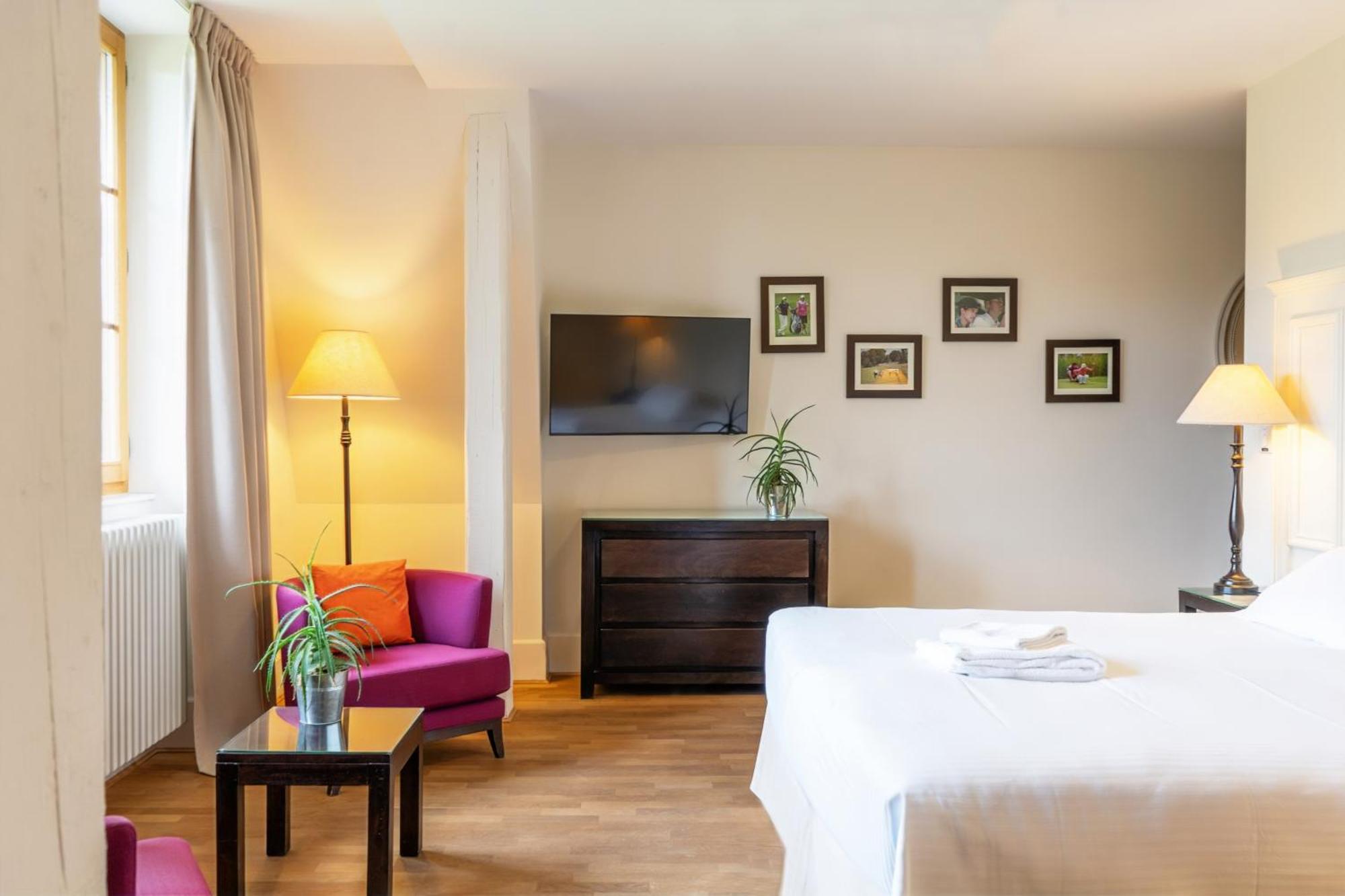 Bed and Breakfast Le Manoir Du Golf Publier Exterior foto