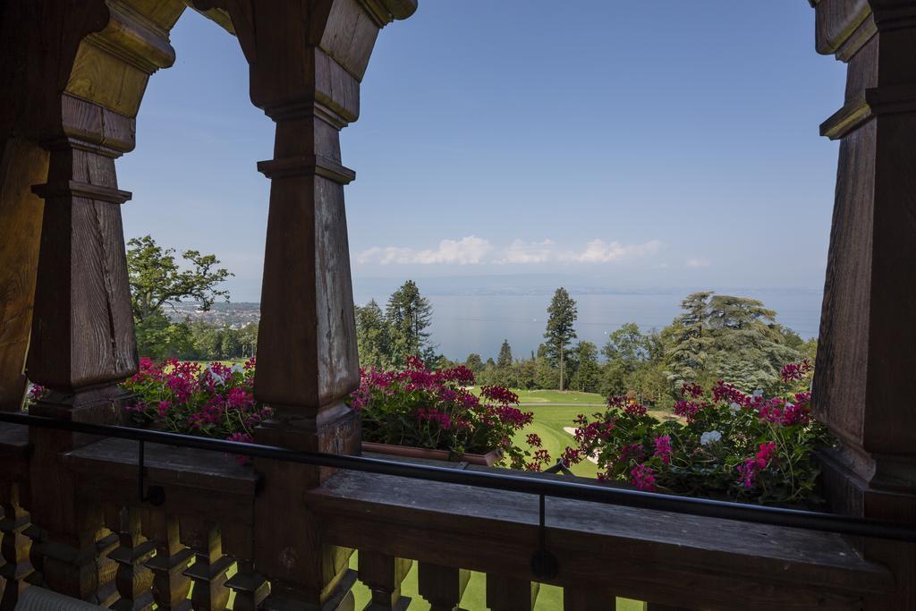 Bed and Breakfast Le Manoir Du Golf Publier Zimmer foto