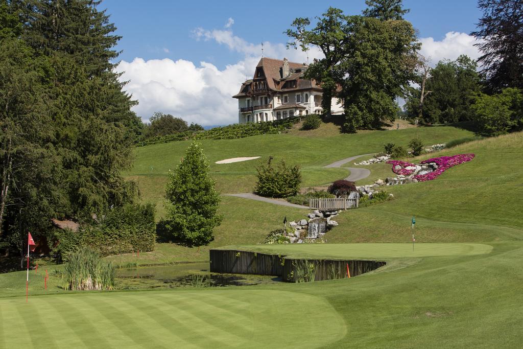 Bed and Breakfast Le Manoir Du Golf Publier Exterior foto