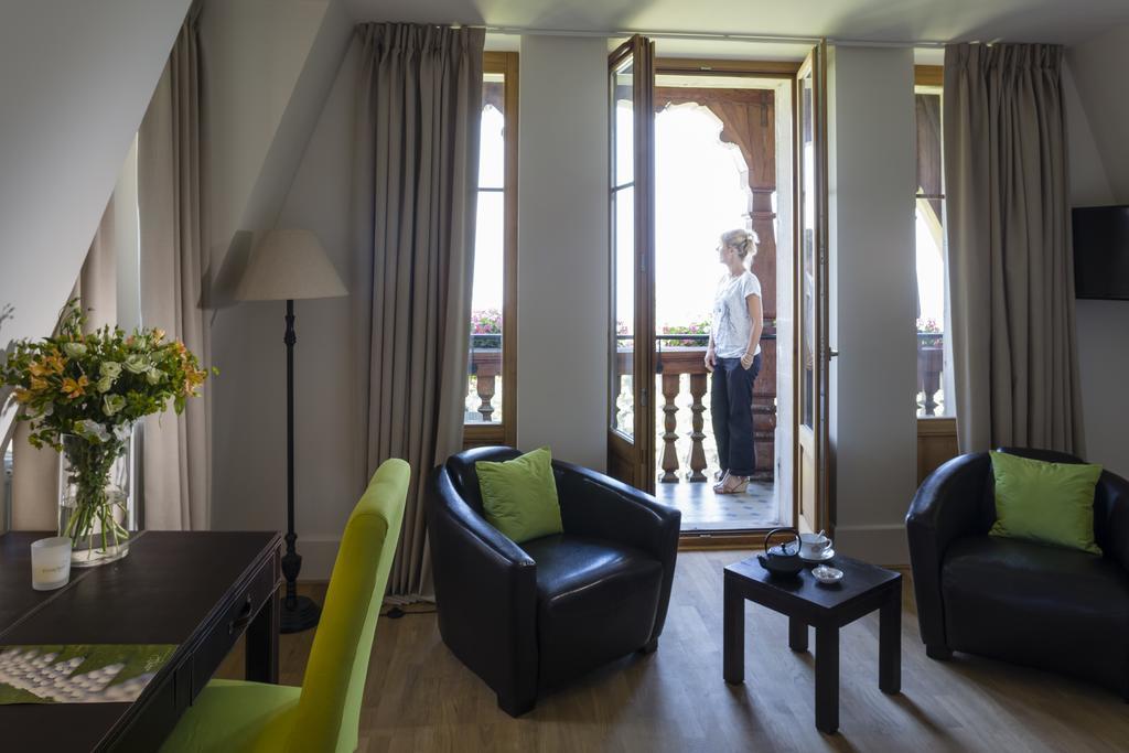 Bed and Breakfast Le Manoir Du Golf Publier Zimmer foto